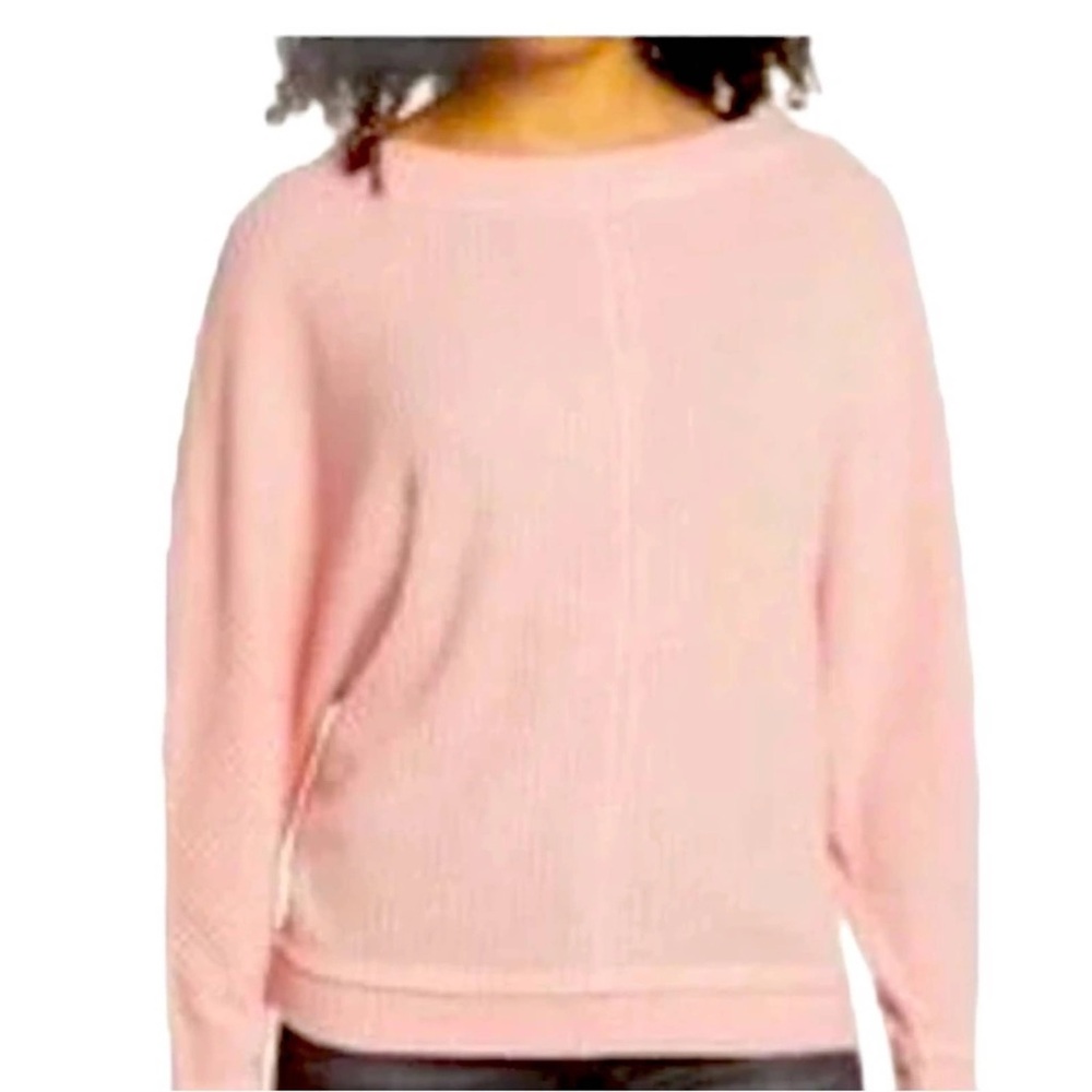 LOFT Boatneck Pink Sweater